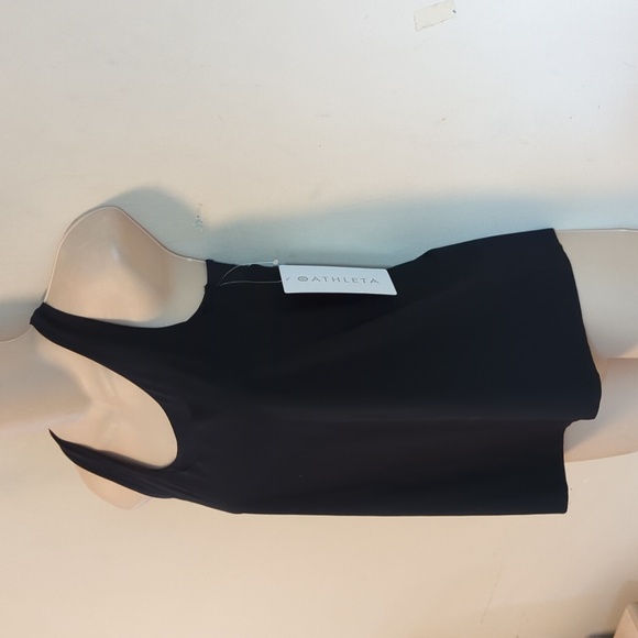 Athleta 2 In 1 Ultimate Support Top, Black XS - Picture 8 of 16